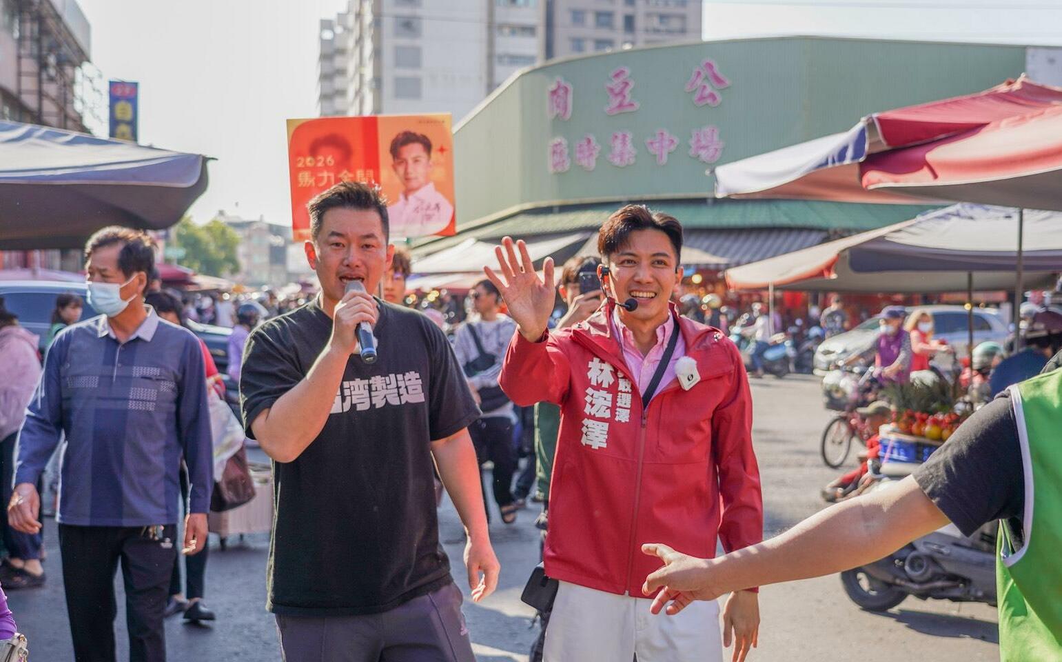 呼籲青年力挺林浤澤 陳柏惟:為高市議會多一席年輕力量