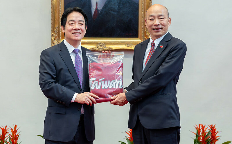 韓國瑜指賴清德願赴立院國情報告 、統問統答 府:要合乎憲政程序