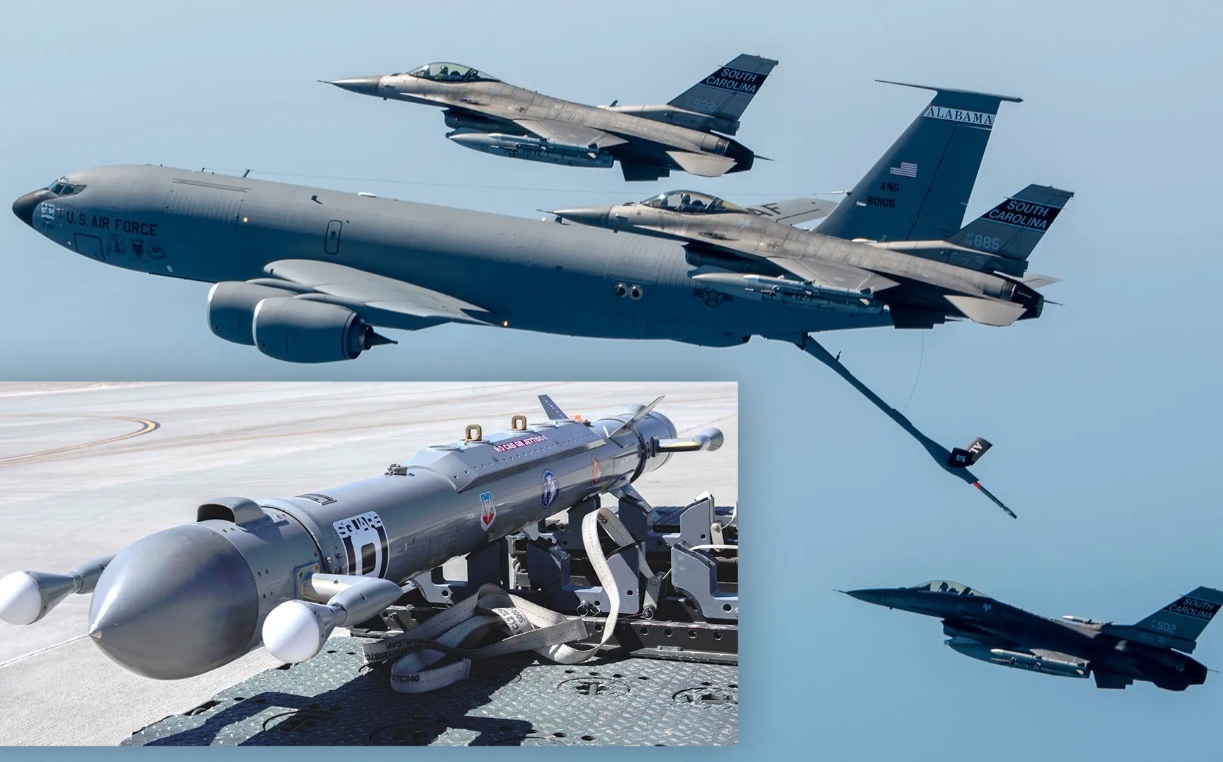 「憤怒小貓」奔赴中東 美F-16掛載AI數位電子戰吊艙備戰