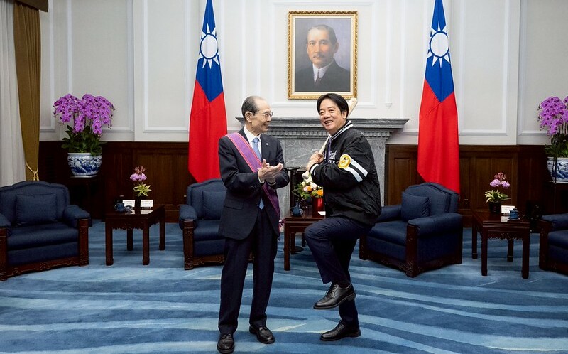 賴清德頒「一等景星勳章」 王貞治:台灣WBC歷來最強、能與日本攜手前進美國