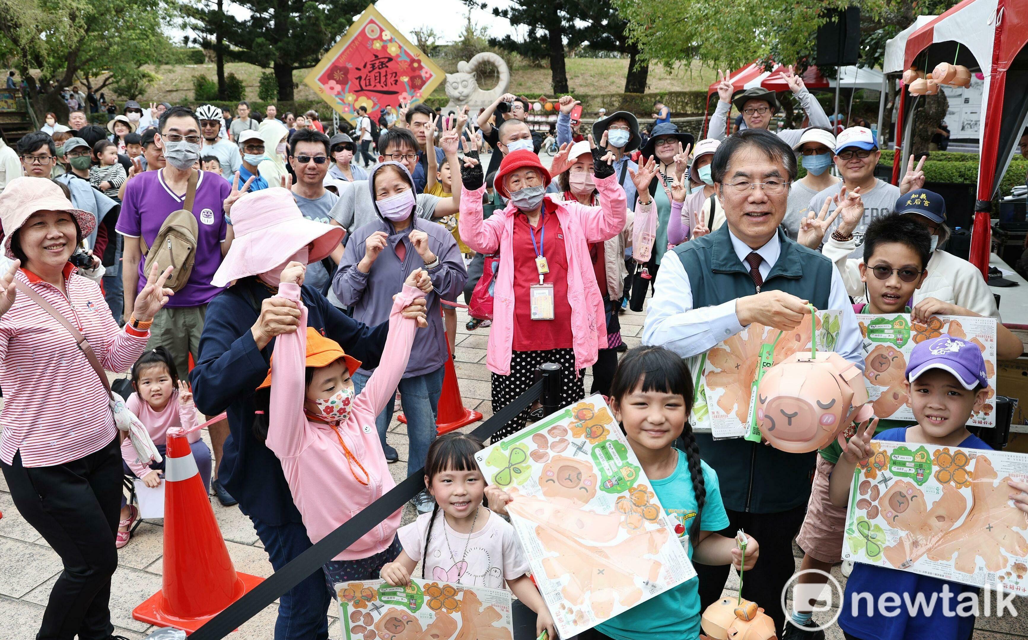 台南小提燈虎頭埤首發 黃偉哲邀把握228連假領取