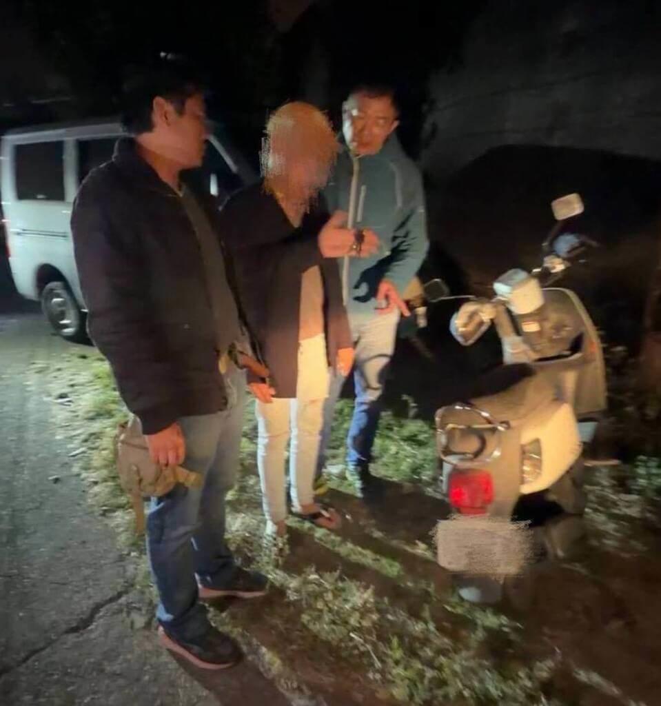 光頭慣竊戴假髮埔里偷多車 仍被南投警逮捕送辦