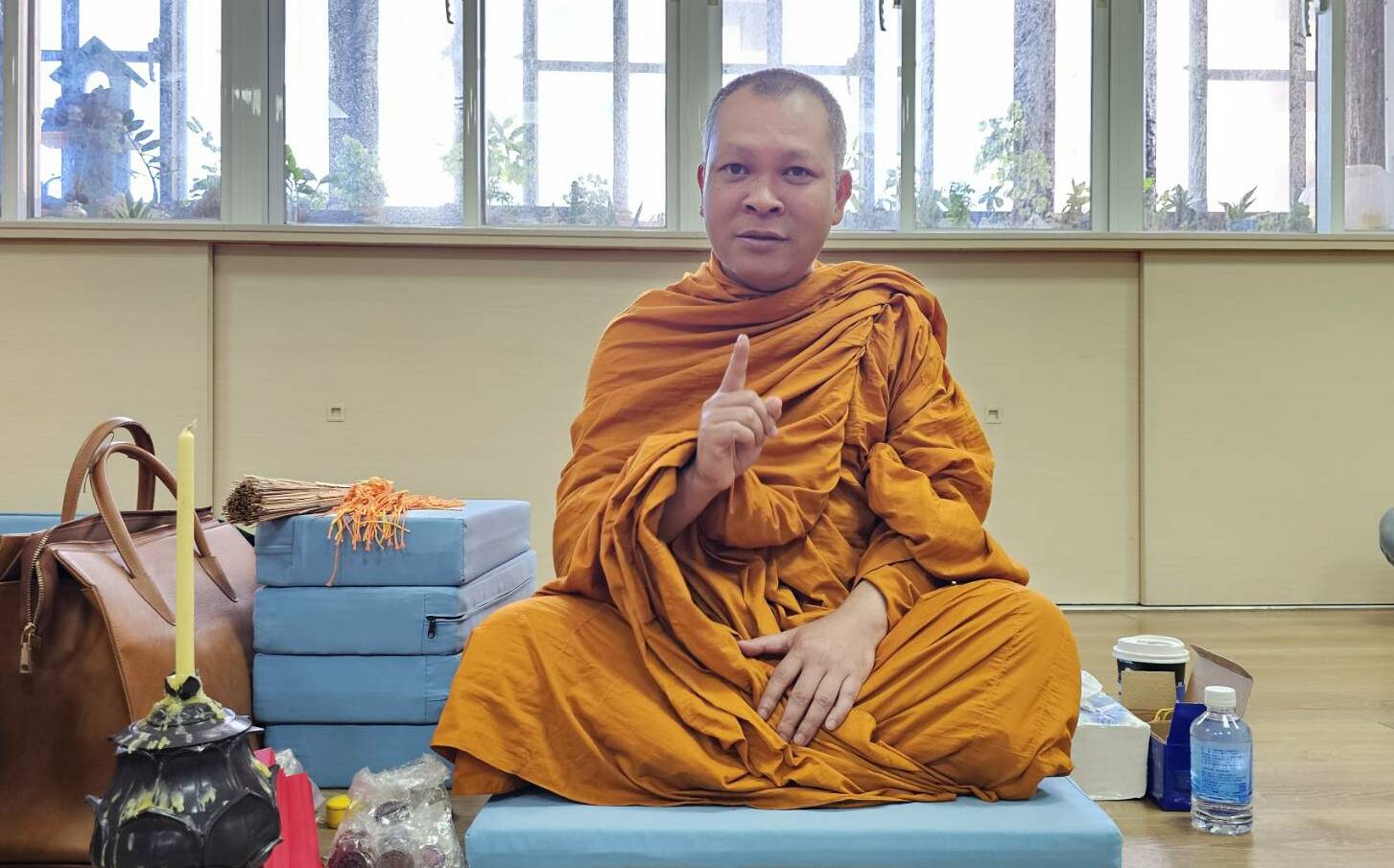 泰國上座部僧侶隆興師父來台弘法 為青年世代開啟跨國心靈解放新契機