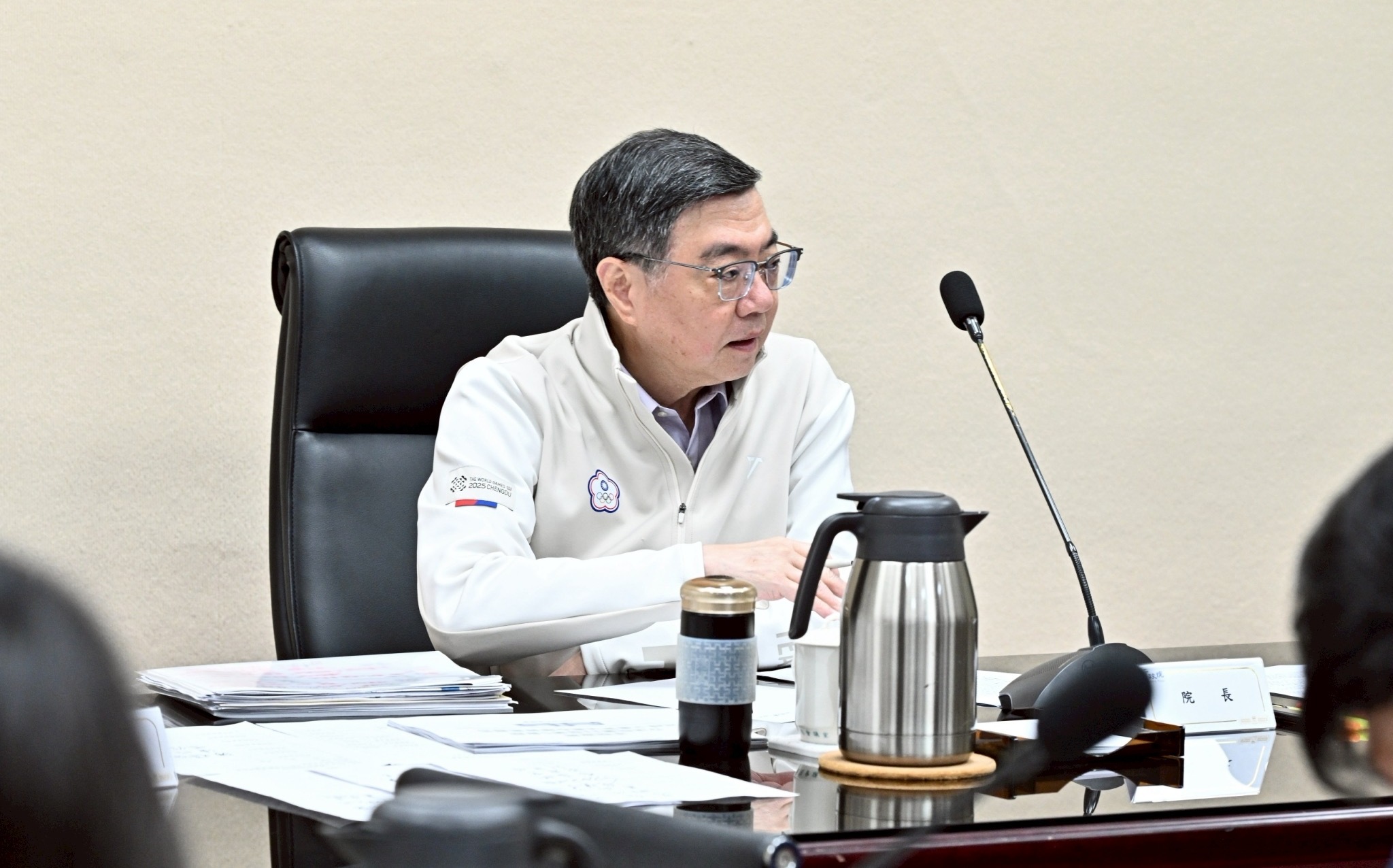 因應中東戰事 卓揆:各部會需審慎應對並注意能源供給及物價穩定