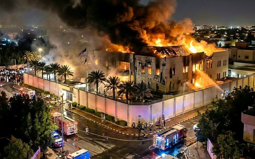 伊朗局勢惡化!美國駐沙烏地首都使館遇襲、荷姆茲海峽被封鎖