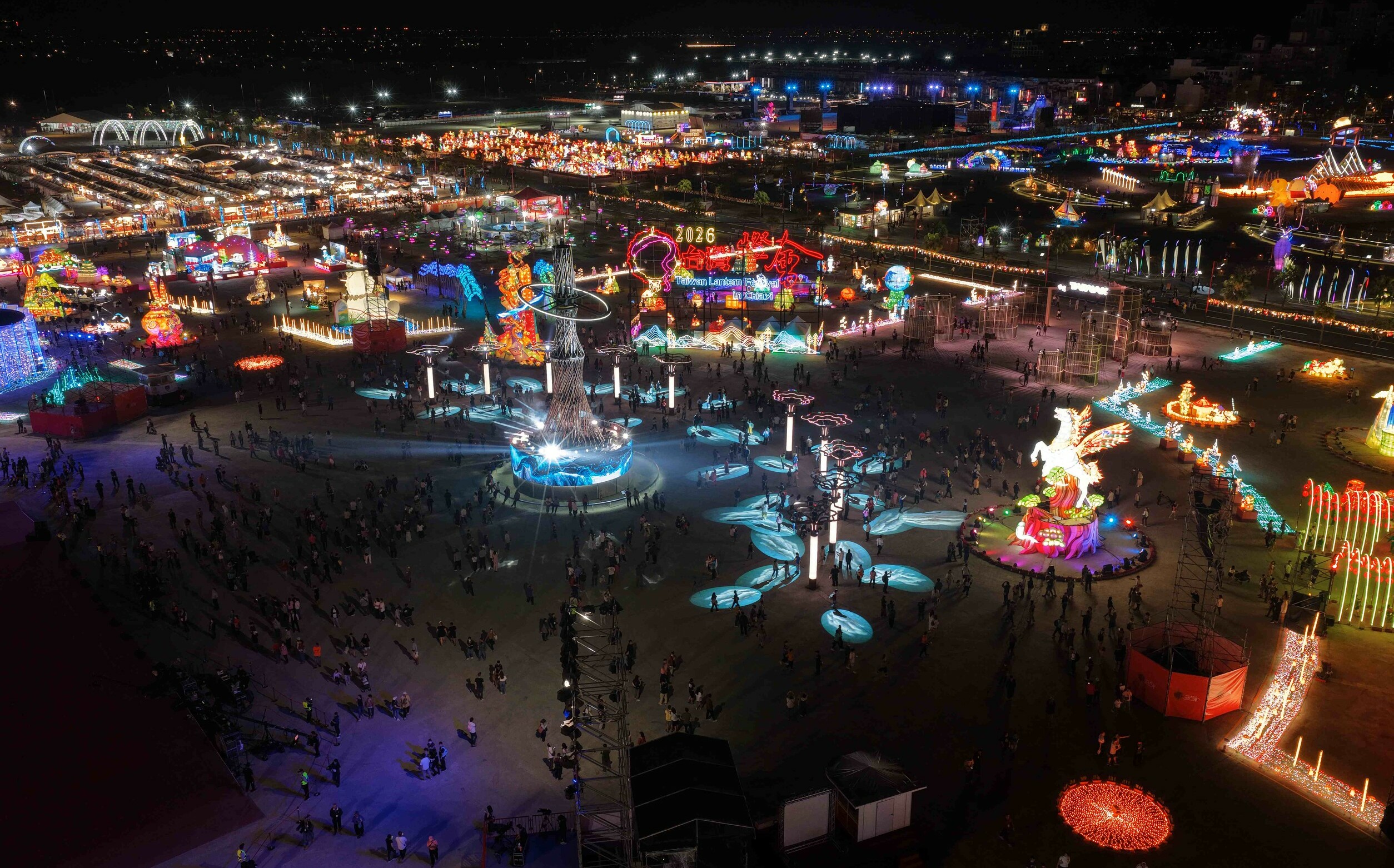 2026台灣燈會今開燈 翁章梁慰勉維安警力:全力守護賞燈安全