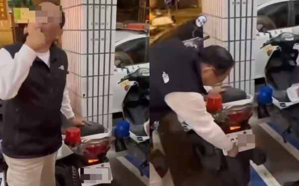 基隆警所長「吮指洗車」爆爭議!傳內部抓吹哨者 議員霸氣自招