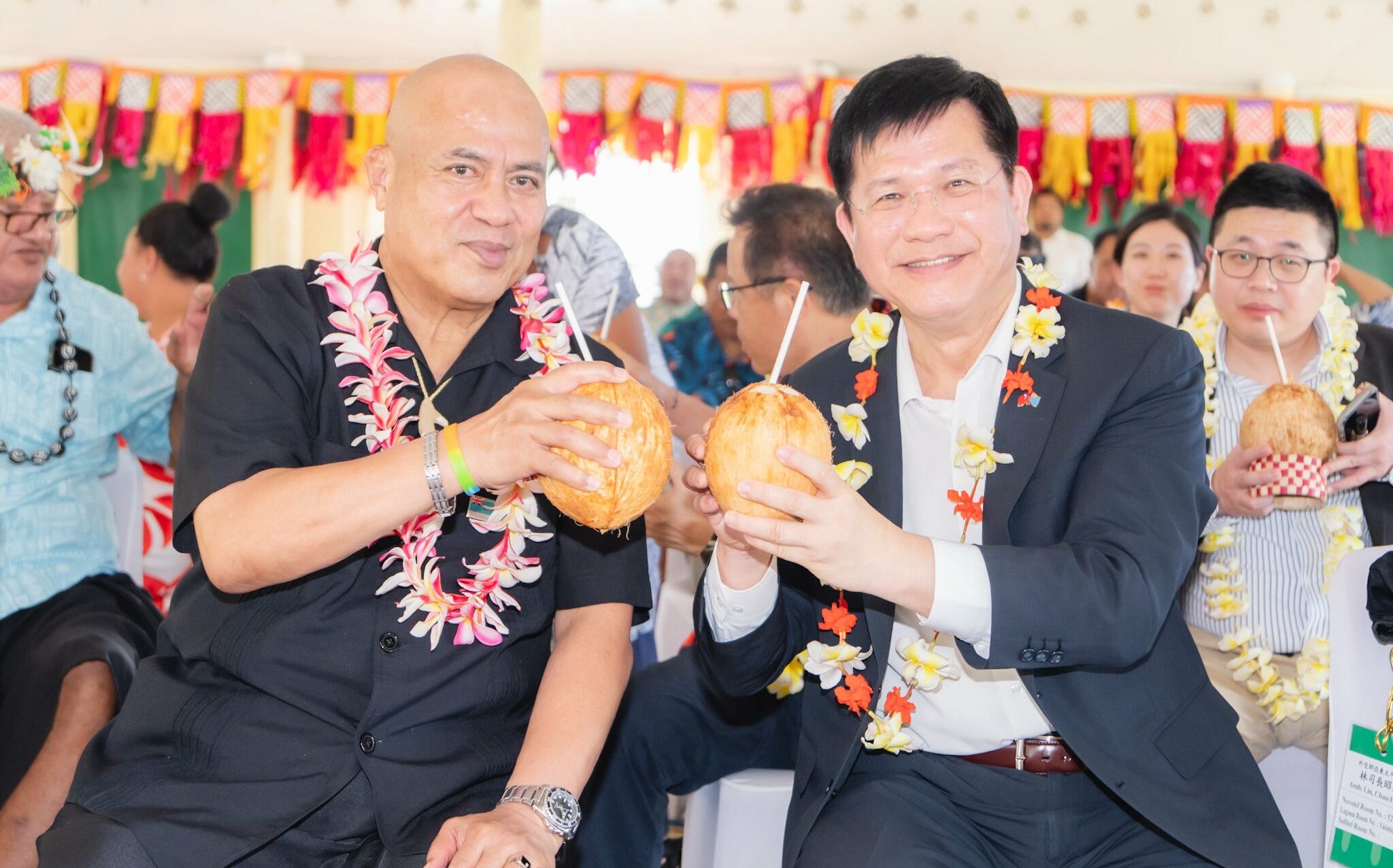 林佳龍以總統特使身份訪問吐瓦魯!將實地參訪台吐合作成果