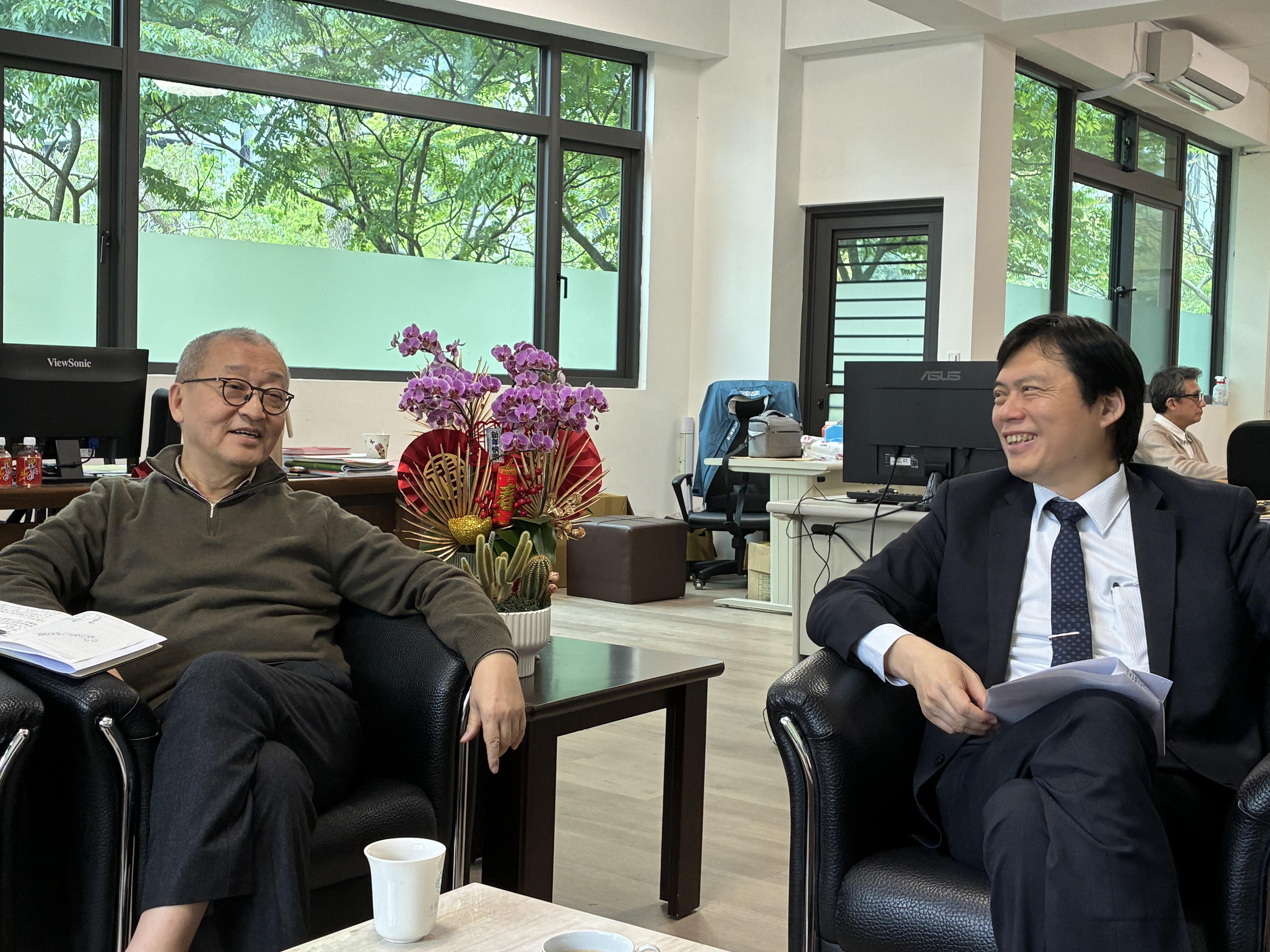 林國漳競選總部主委林向愷也認為，目前阻礙宜蘭發展正是「交通」，更認為高鐵將成宜蘭未來發展重要契機。 圖：詹家威/攝 