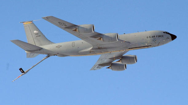  美軍KC-135空中加油機。 圖：翻攝X@IRIran_Military 