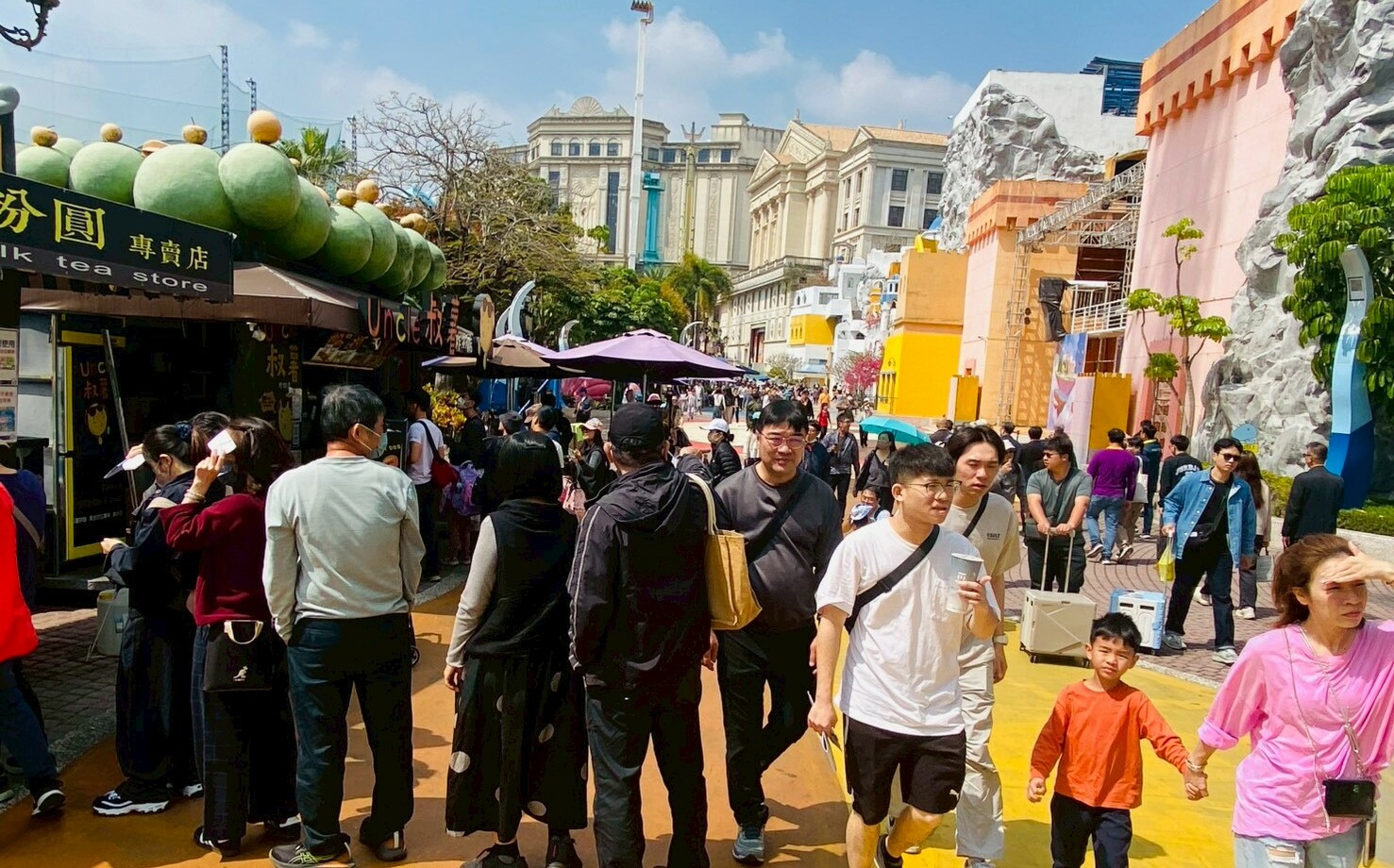 企業家庭日市場夯 義大遊樂世界首迎中鋼親子日
