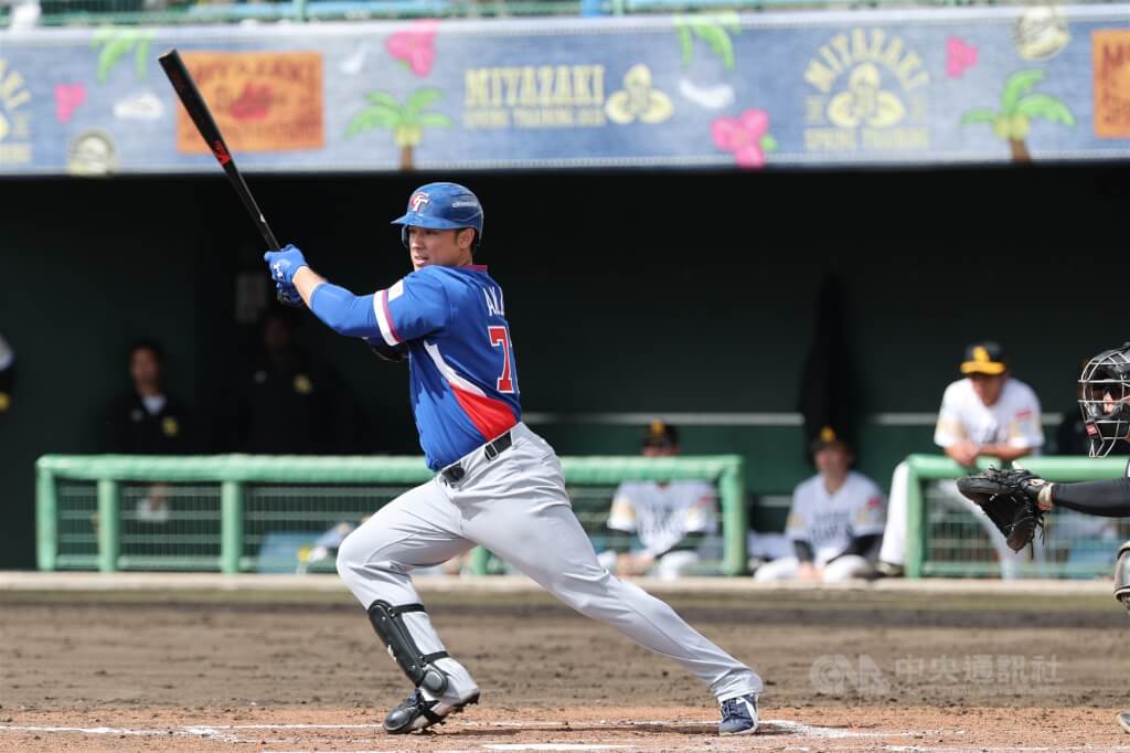 林安可日職熱身賽首安出爐 獲2保送有1打點