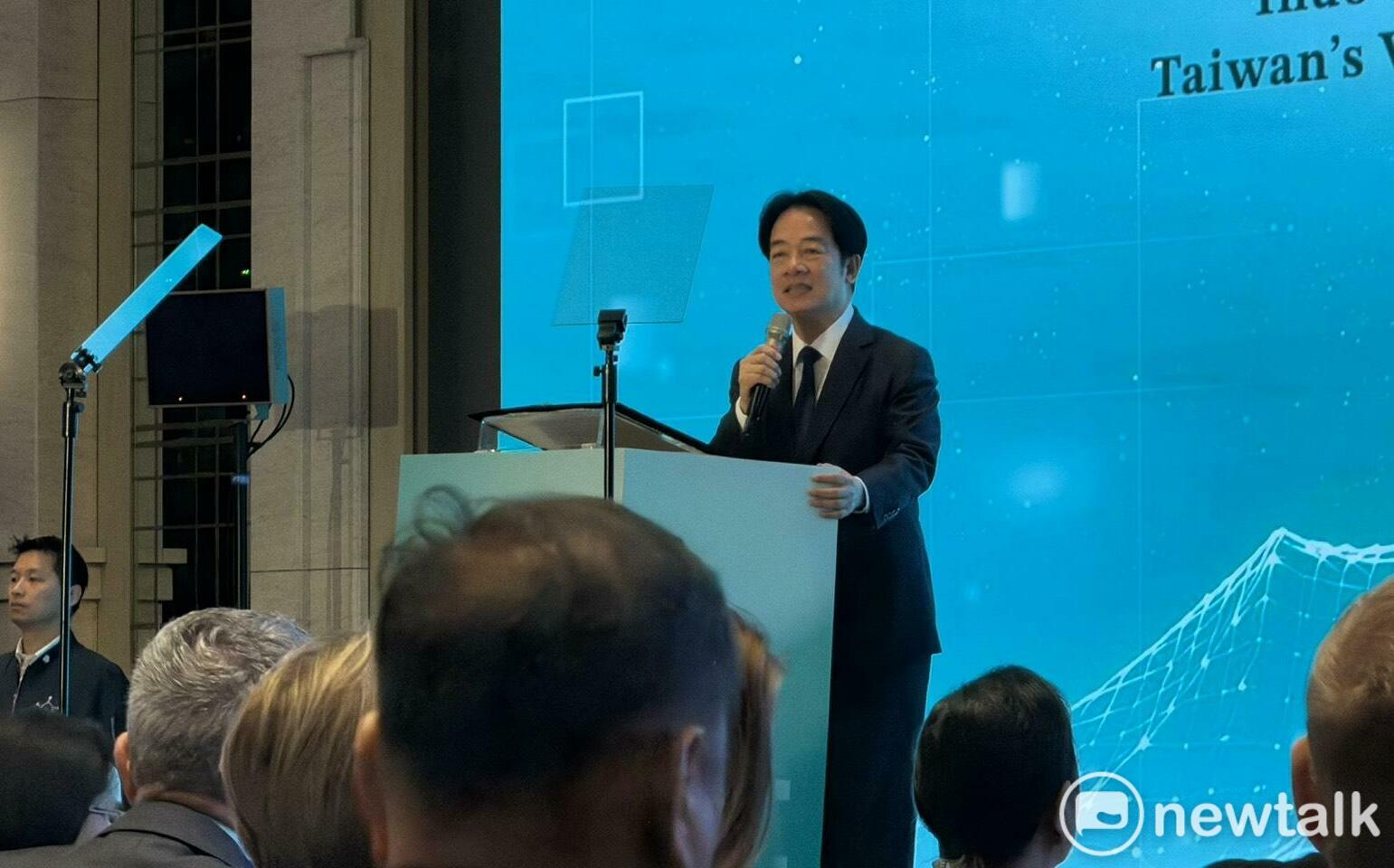 沒有團結就沒有自由 賴清德:組「國際隊」讓世界穩定繁榮