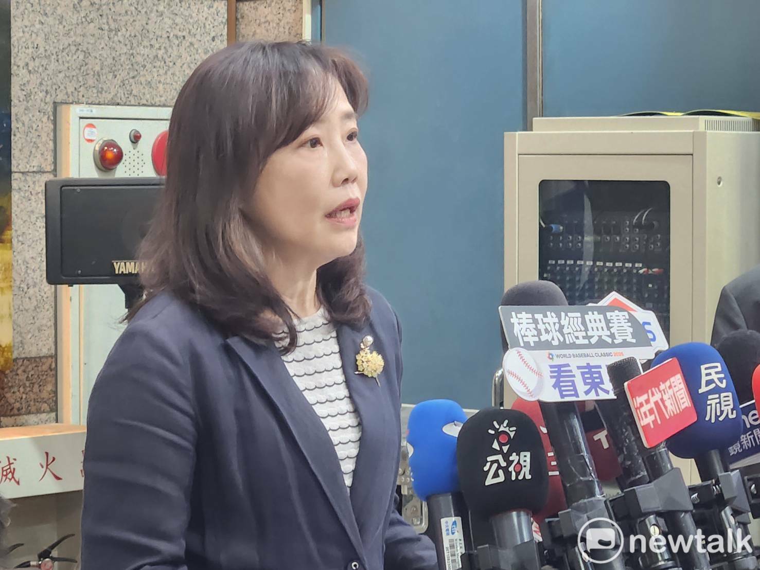  國民黨前文傳會主委尹乃菁。 圖：黃建豪/攝（資料照） 
