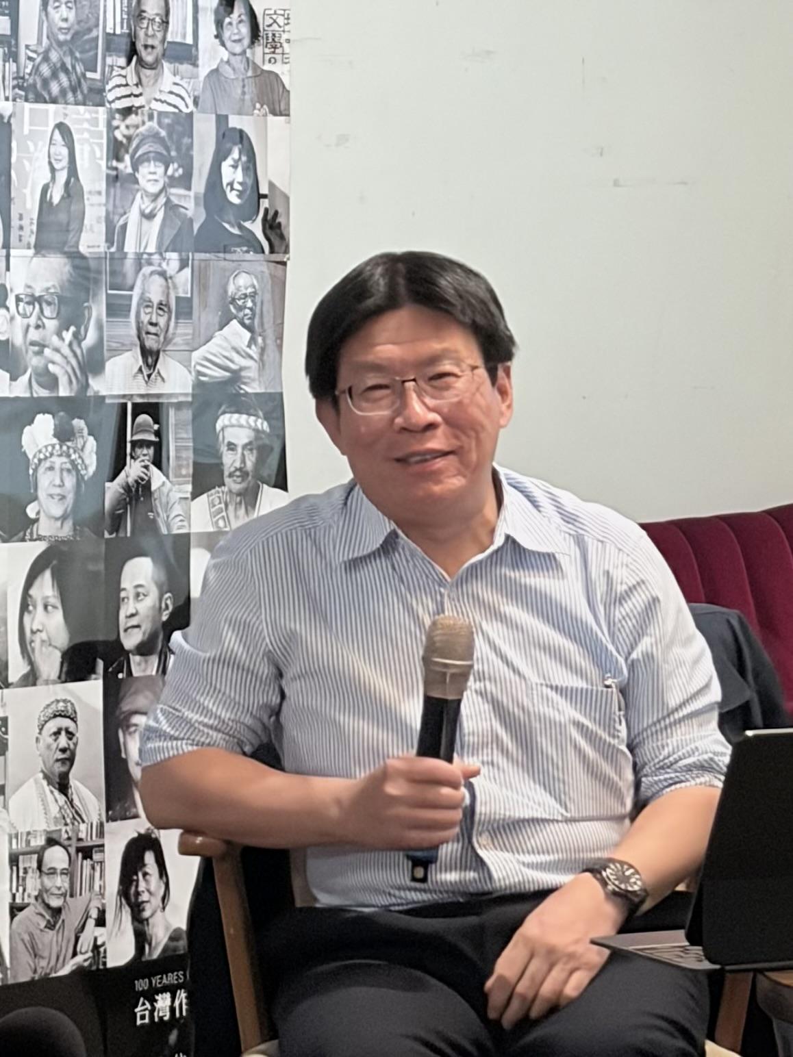  監察院國家人權委員會委員高涌誠。 圖：李宣萱/攝 