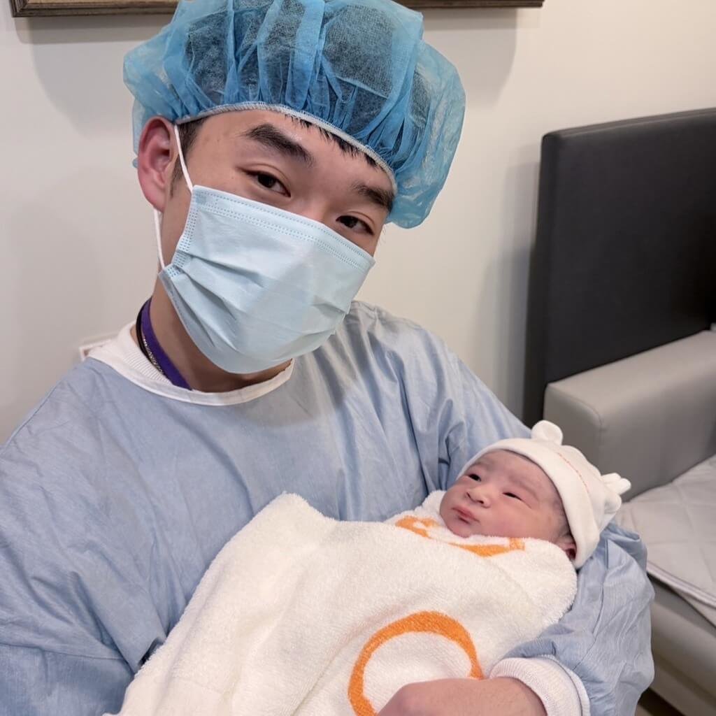 王齊麟喜獲「麟兒」感謝老婆 抱小Baby讚太奇妙