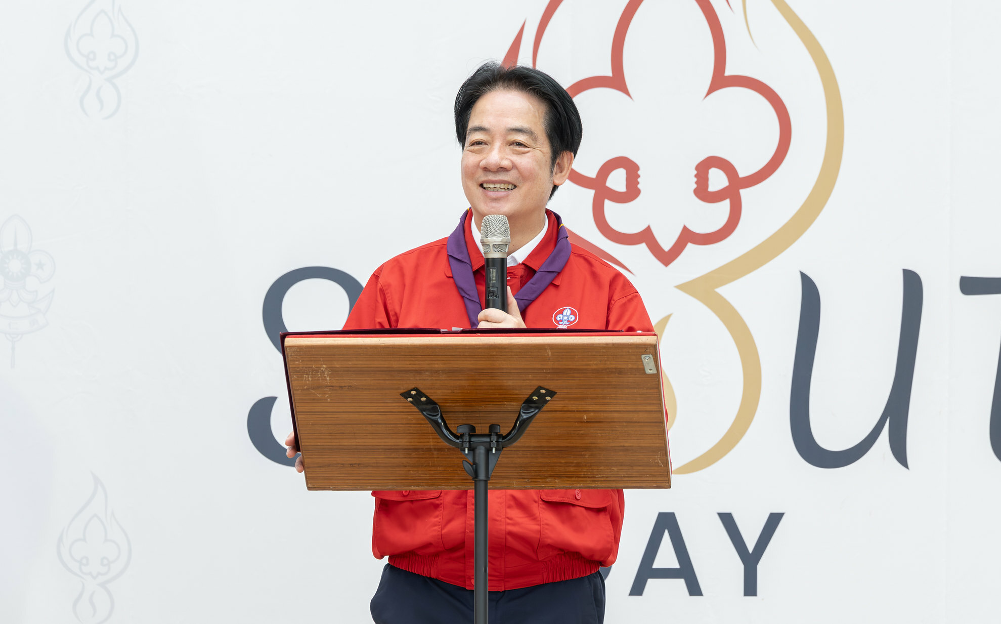 出席全國童軍節大會 賴清德:力挺2029世界羅浮大會在台舉辦