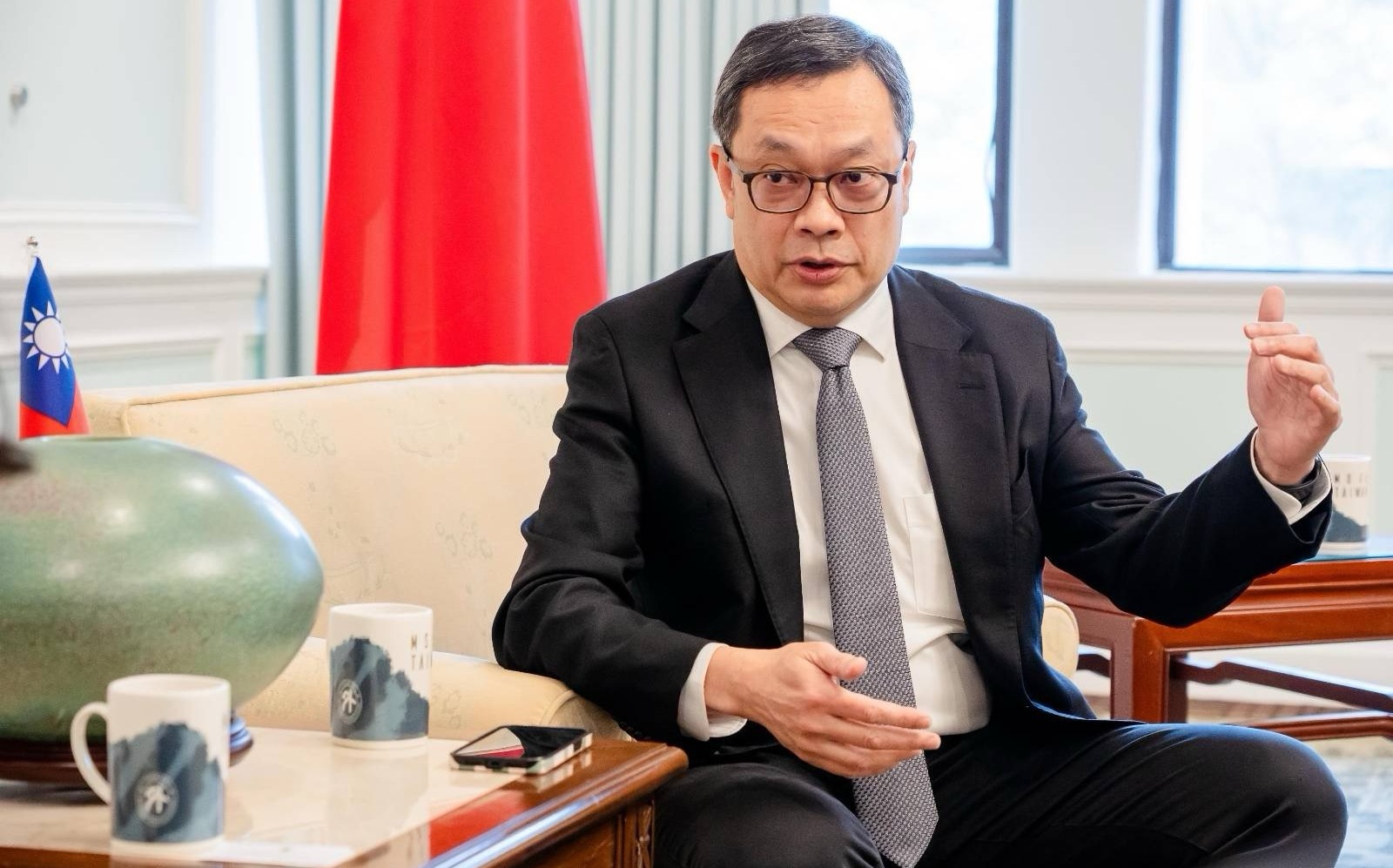 接受《華爾街日報》專訪   陳明祺：台灣3面向強化嚇阻能力