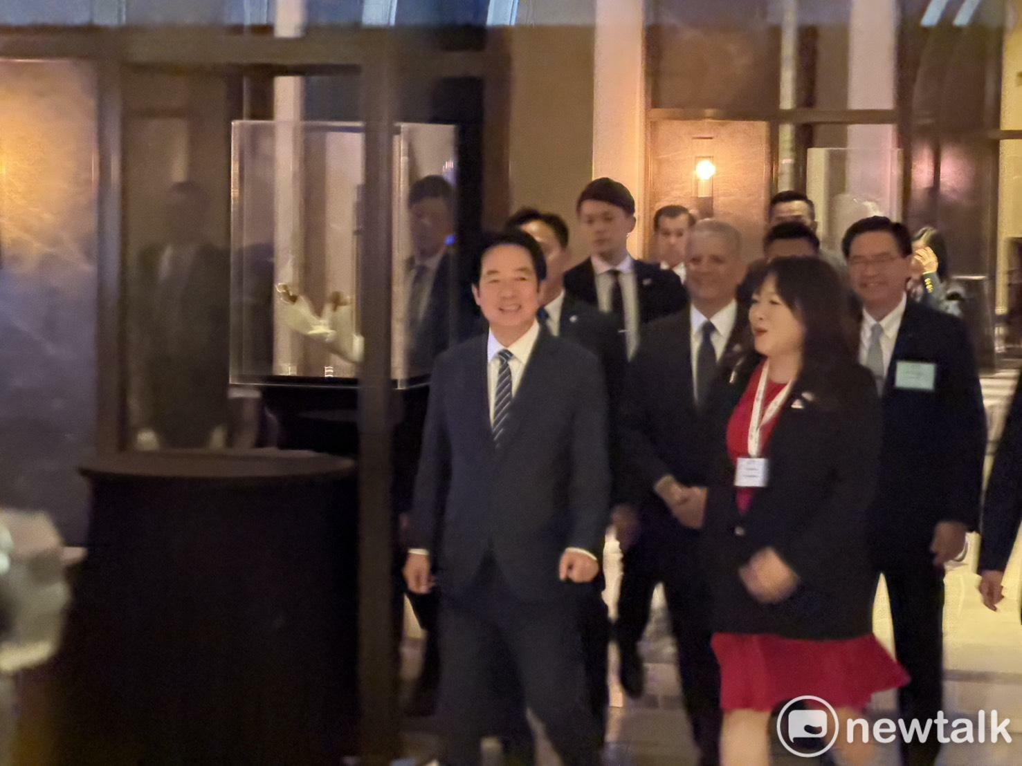  賴清德出席「台灣美國商會2026年謝年飯」。 圖：高逸帆／攝 