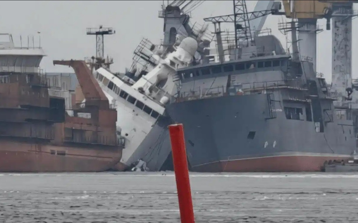 烏軍無人機遠距襲擊 俄羅斯北極巡邏破冰艦「暴風雪」嚴重受損