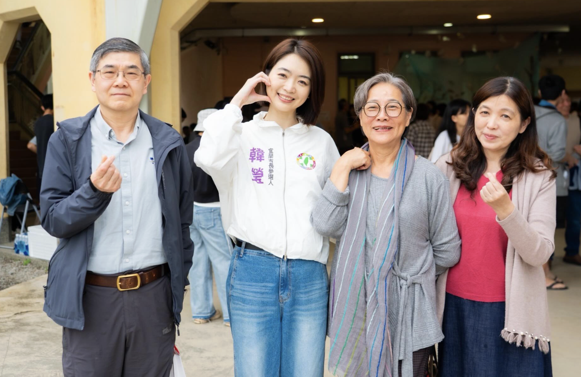 參戰宜蘭市長！韓瑩曝原因：林國漳無私的深情觸動了我