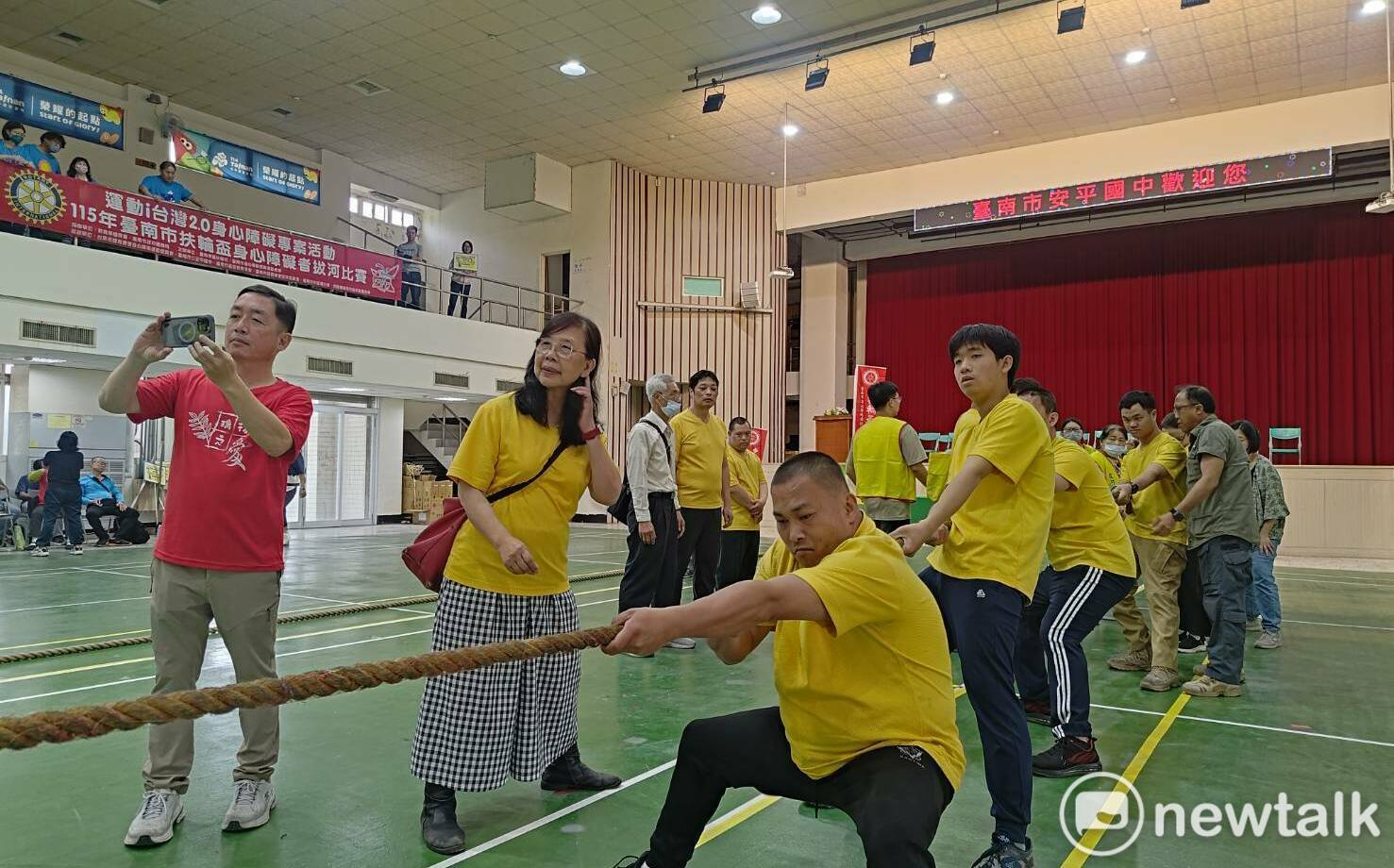 扶輪盃拔河賽展韌性 身障勇士逆境拚佳績