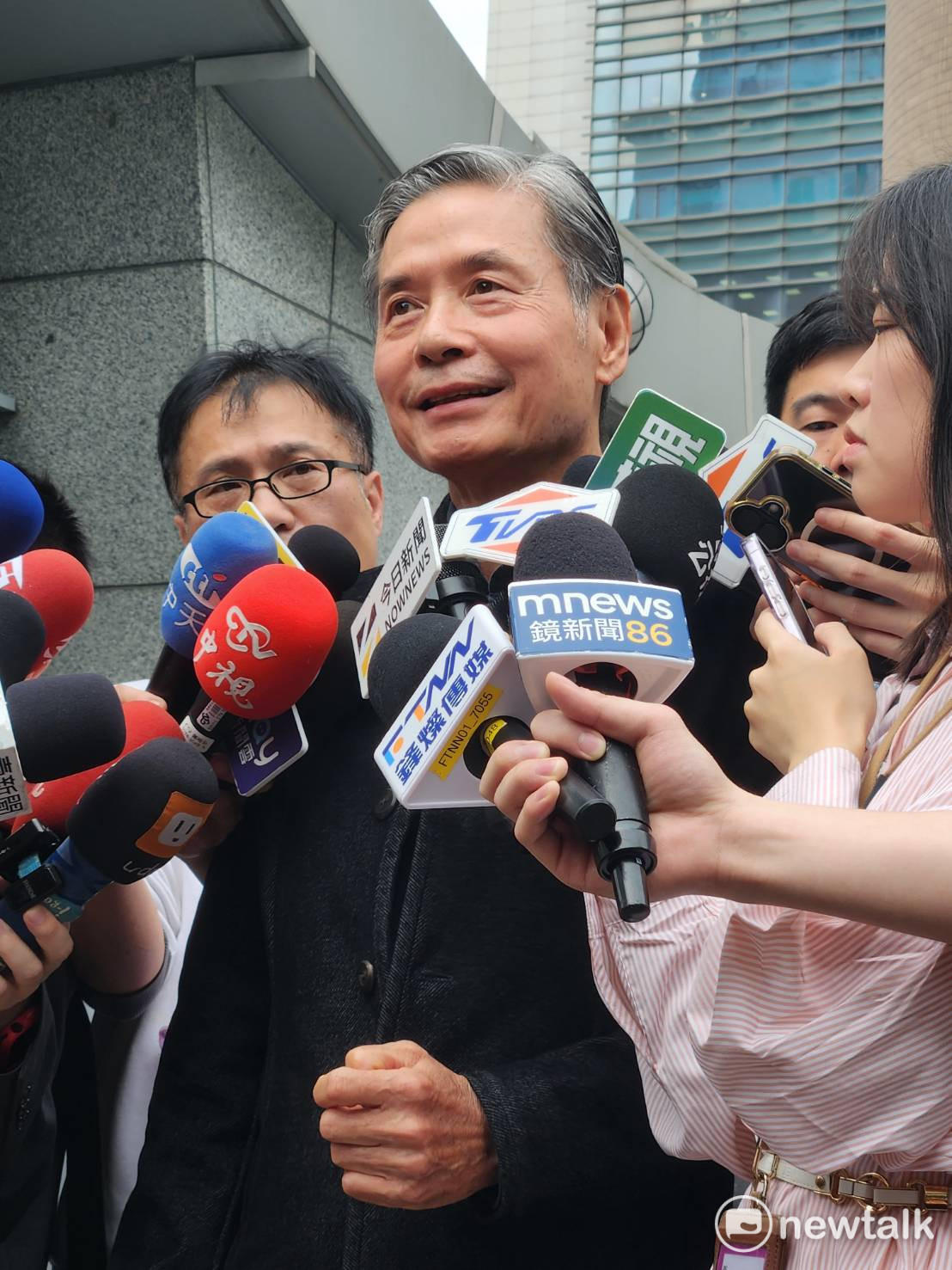  國安會前秘書長金溥聰。 圖：黃建豪/攝 