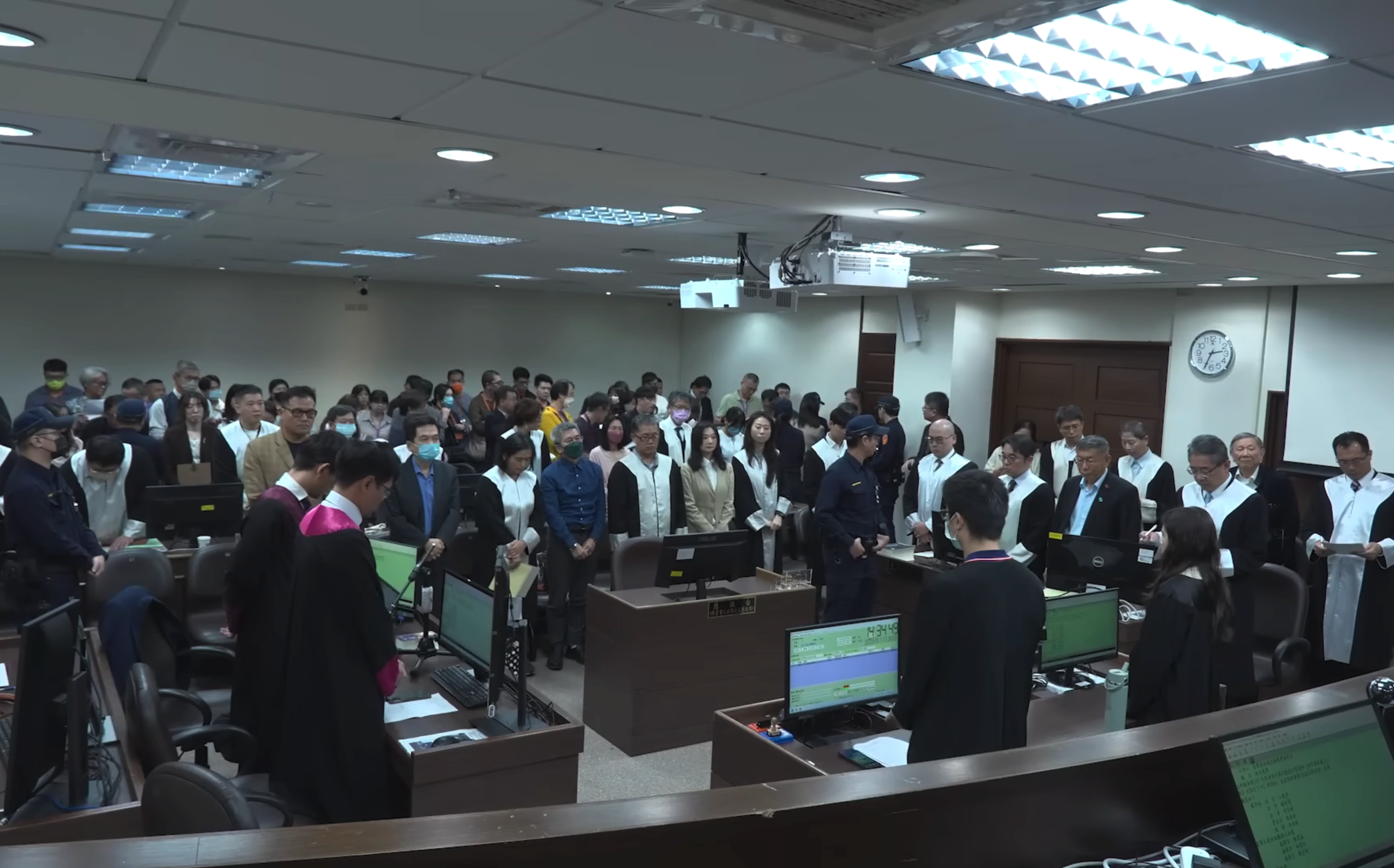 (影)北院公開京華城等案辯論及宣判影音 柯文哲聽聞判決反應曝光!