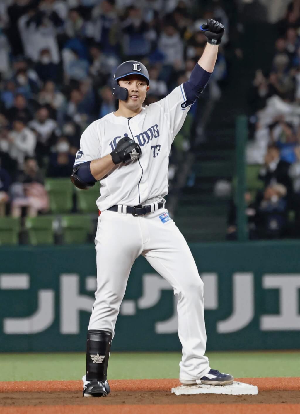 林安可超前安助西武搶勝 登上英雄訪問舞台秀日文