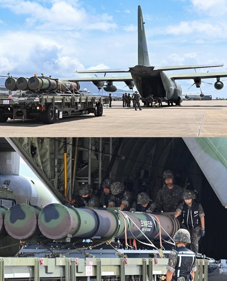  阿拉伯聯合大公國近期自韓國接收第三套 M-SAM-II 防空飛彈系統。 圖：翻攝自Ｘ／@Defence_Index 