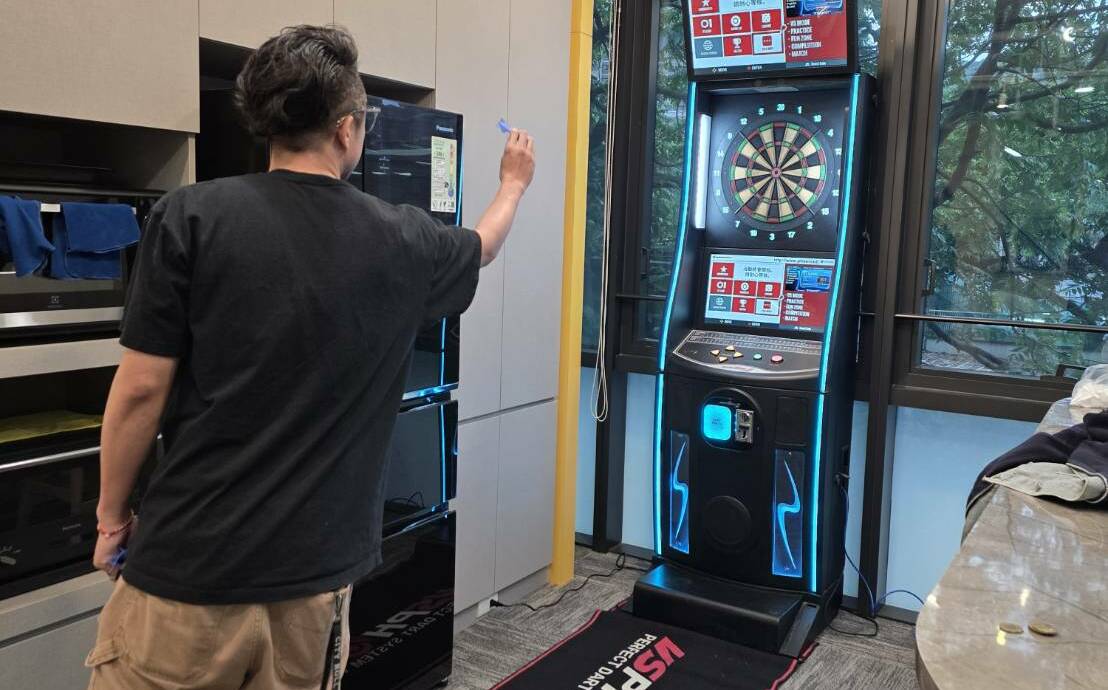 TSNA打造飛鏢紓壓辦公室 攜手電視台跨界開創運動新紀元