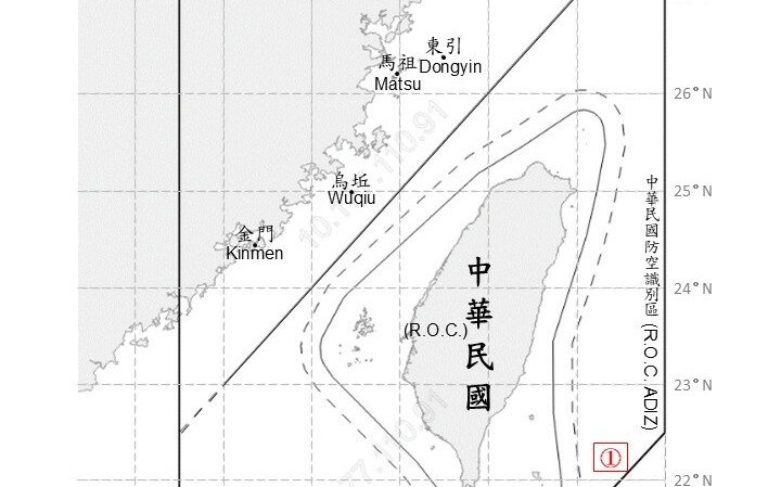 國防部:昨共機2架次、共艦7艘擾台