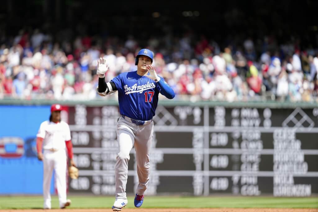 MLB大谷翔平首轟敲3分砲 道奇13比6轟垮國民