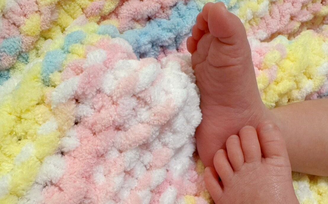 幕僚生小女兒 蕭美琴親勾毛線被:療癒