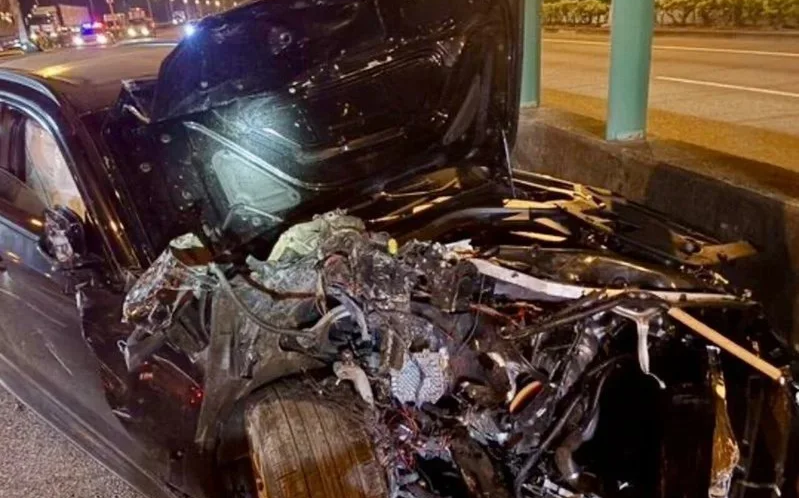 BMW肇逃男優渥生活照曝光!死者家屬:只能在殯儀館折紙錢