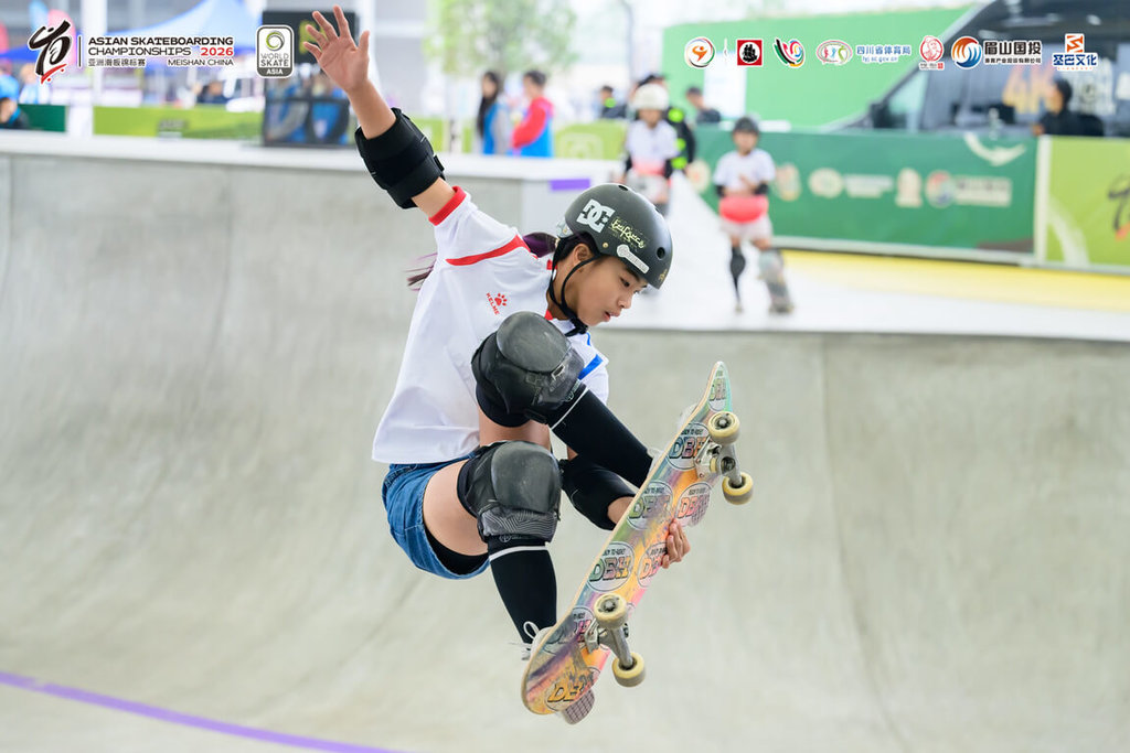 林逸凡有望再當亞運滑板國手 盼複製12強冠軍精神