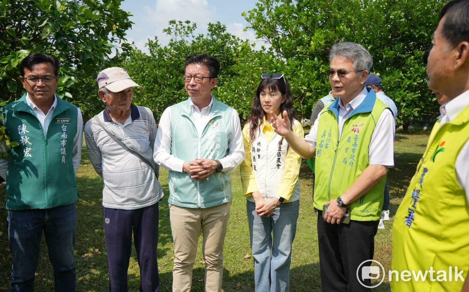 麻豆文旦連兩年受災 郭國文促速啟動救助評估機制助柚農恢復元氣