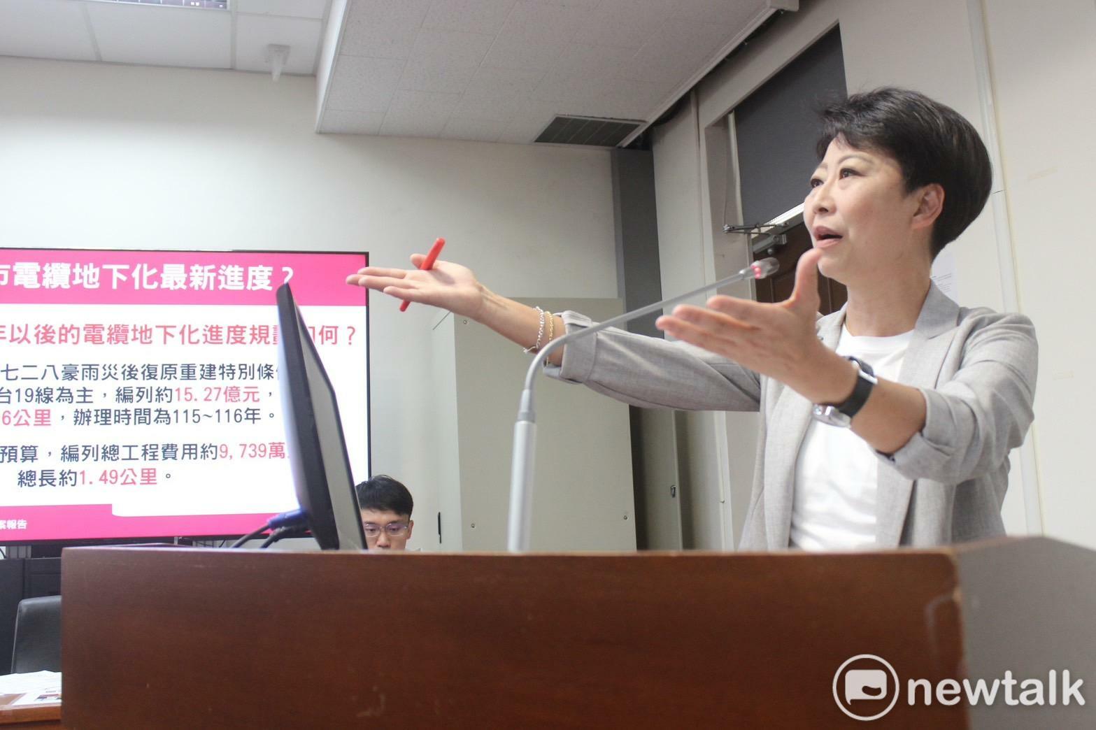 民進黨立法委員陳亭妃。 圖：陳亭妃服務處/提供 