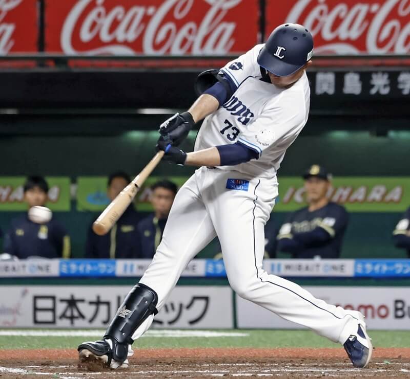 林安可敲長打跑回西武唯一一分 仍遭歐力士橫掃