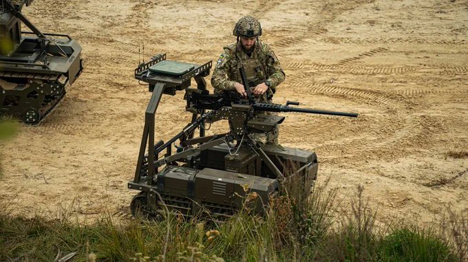 (影) 完全沒步兵! 人類退出戰爭第一線 ? 烏軍機器人軍團「新作戰體系」曝光