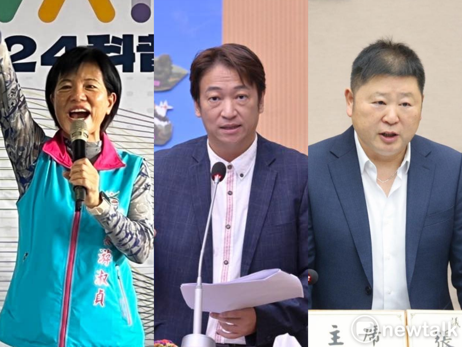 花蓮縣長號次抽籤出爐! 張峻2號、游淑貞3號