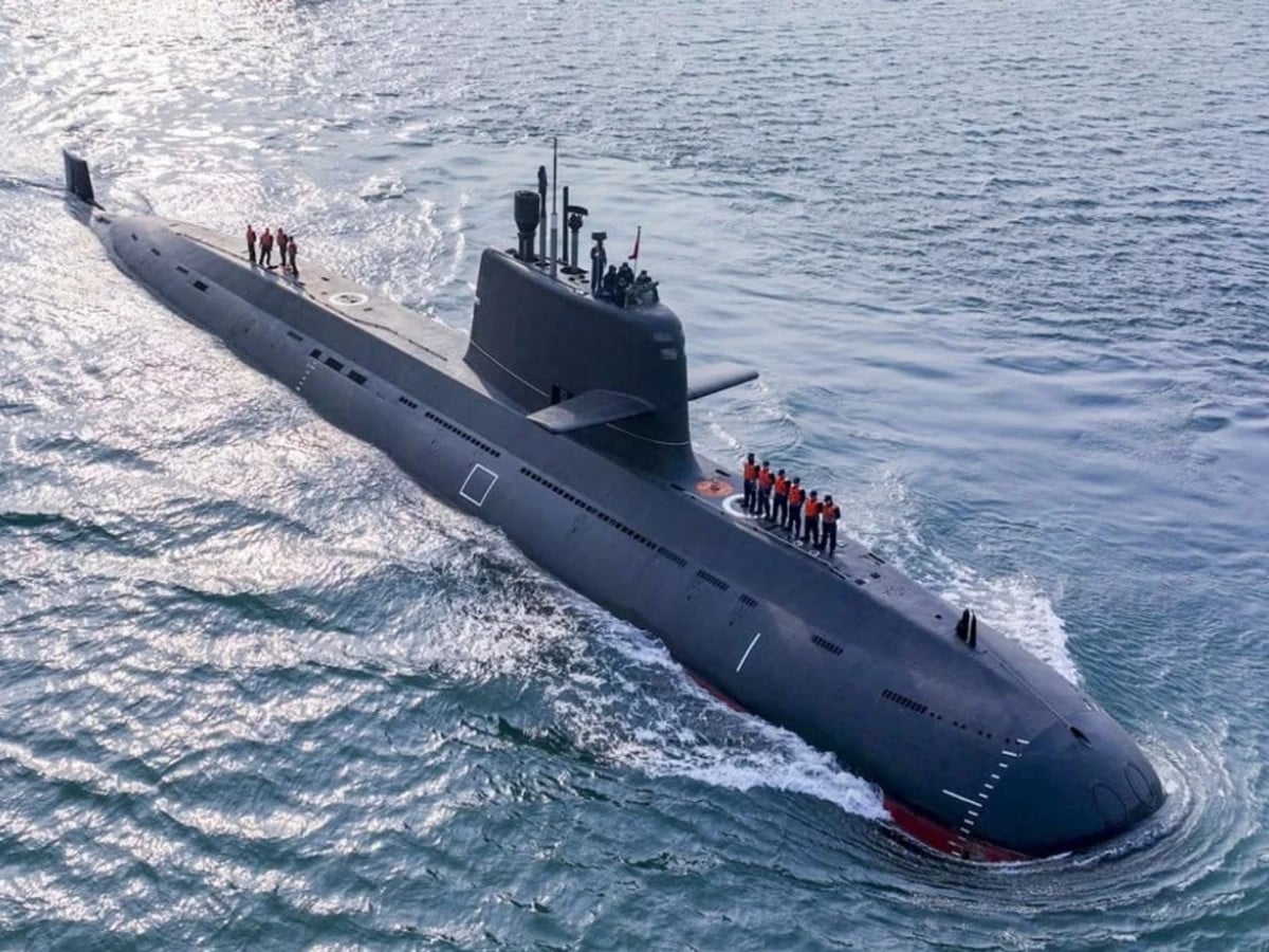 中國證實首艘巴基斯坦「麒麟級」潛艦已在三亞交付