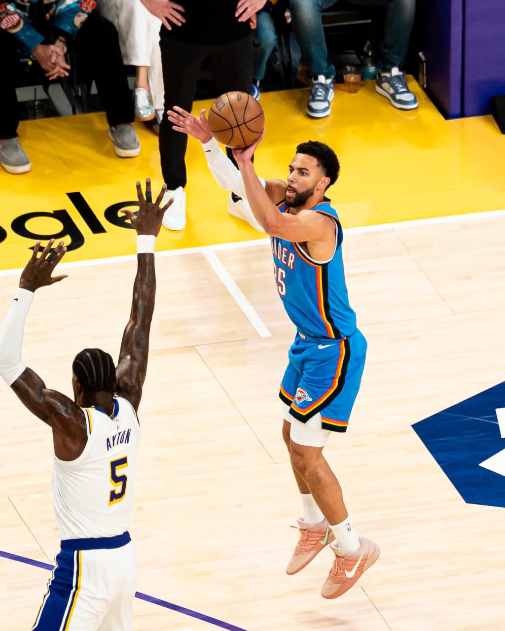 NBA衛冕軍雷霆連3戰輾壓湖人 西冠門票只差最後1勝