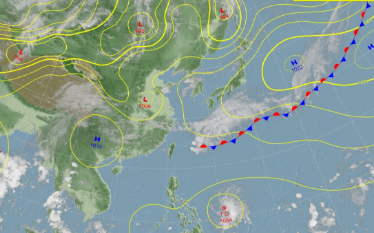 要變天了!明起滯留鋒面「由北向南」開炸 未來一週天氣一圖看