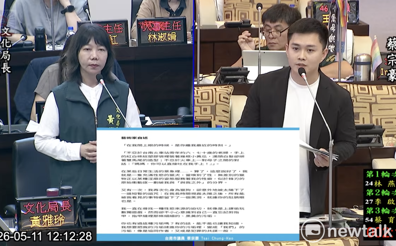 藝術展覽性騷女學生風波越演越烈 蔡宗豪再爆創作者拿不同計劃書爭取補助