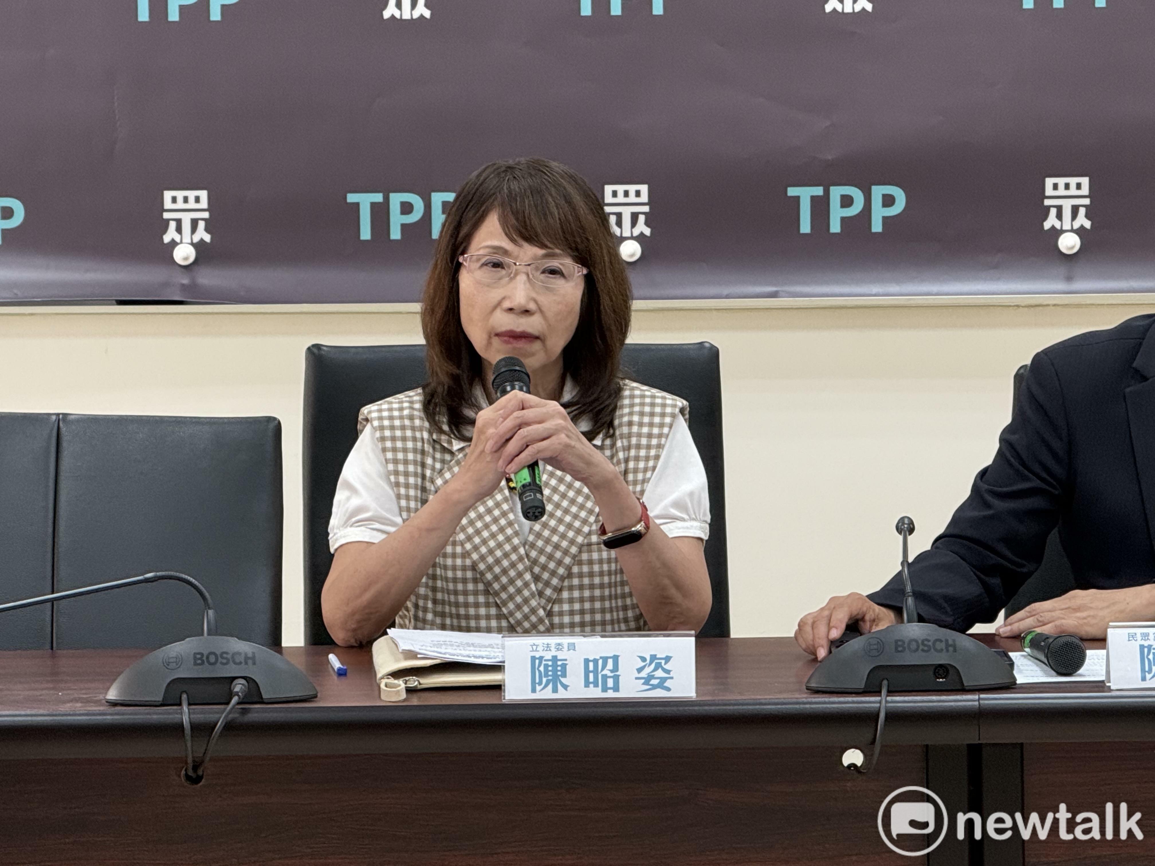 陳昭姿還原「保力達B」等藥酒列為指示用藥來龍去脈