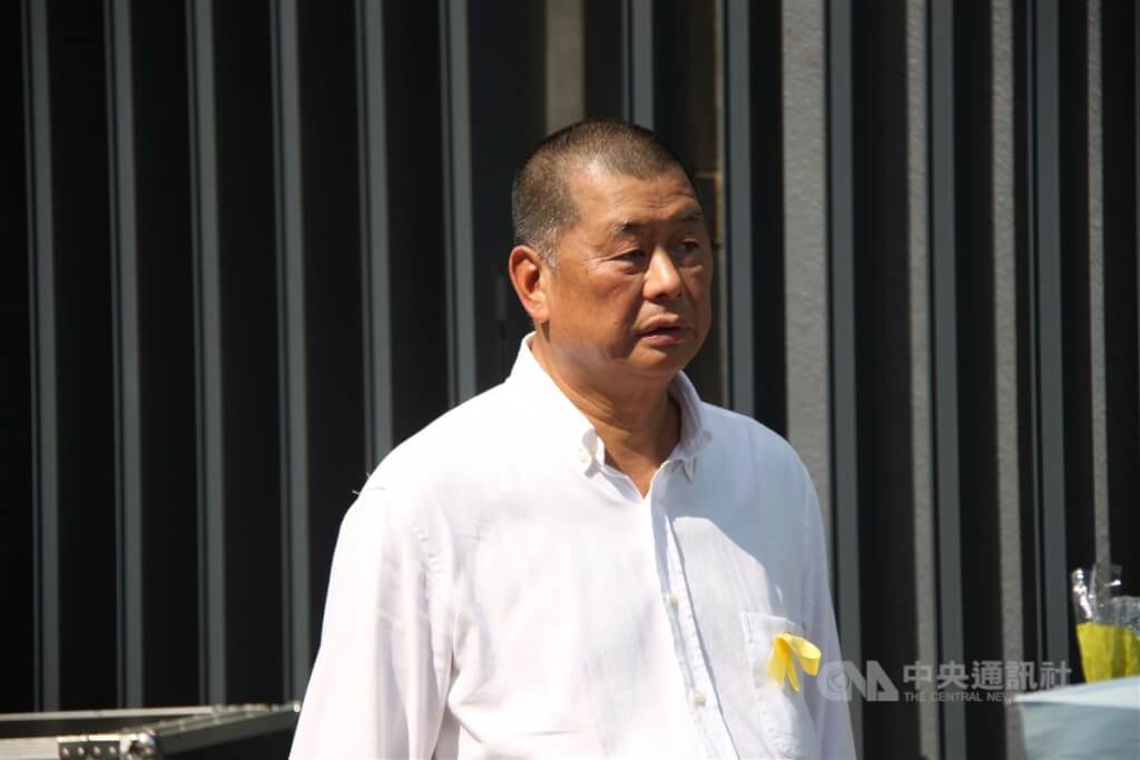  香港壹傳媒集團創辦人黎智英。 圖 / 翻攝自網路