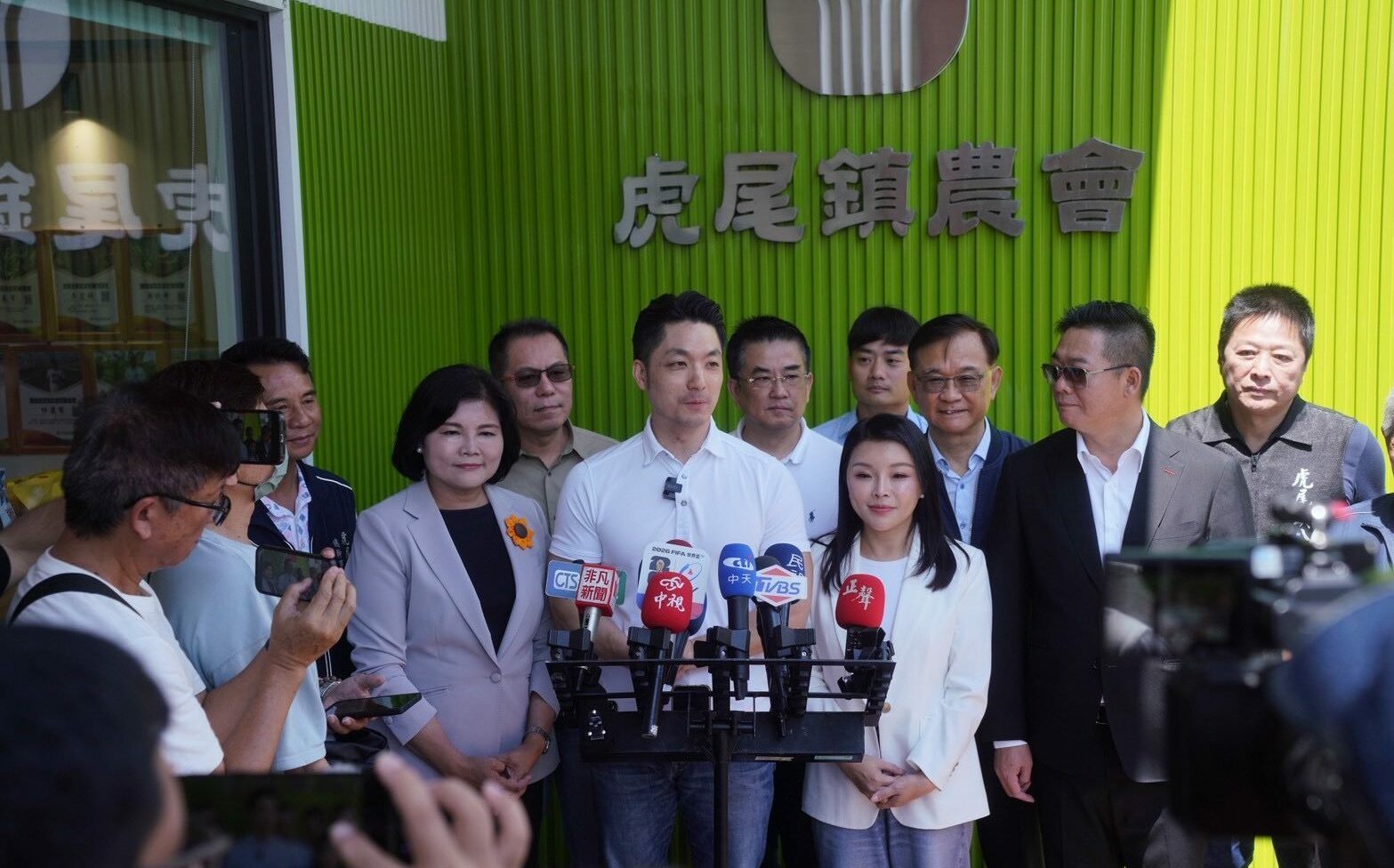 啟動全台輔選?參訪雲林合體張麗善 蔣萬安:看土豆、台灣鯛、鰻魚