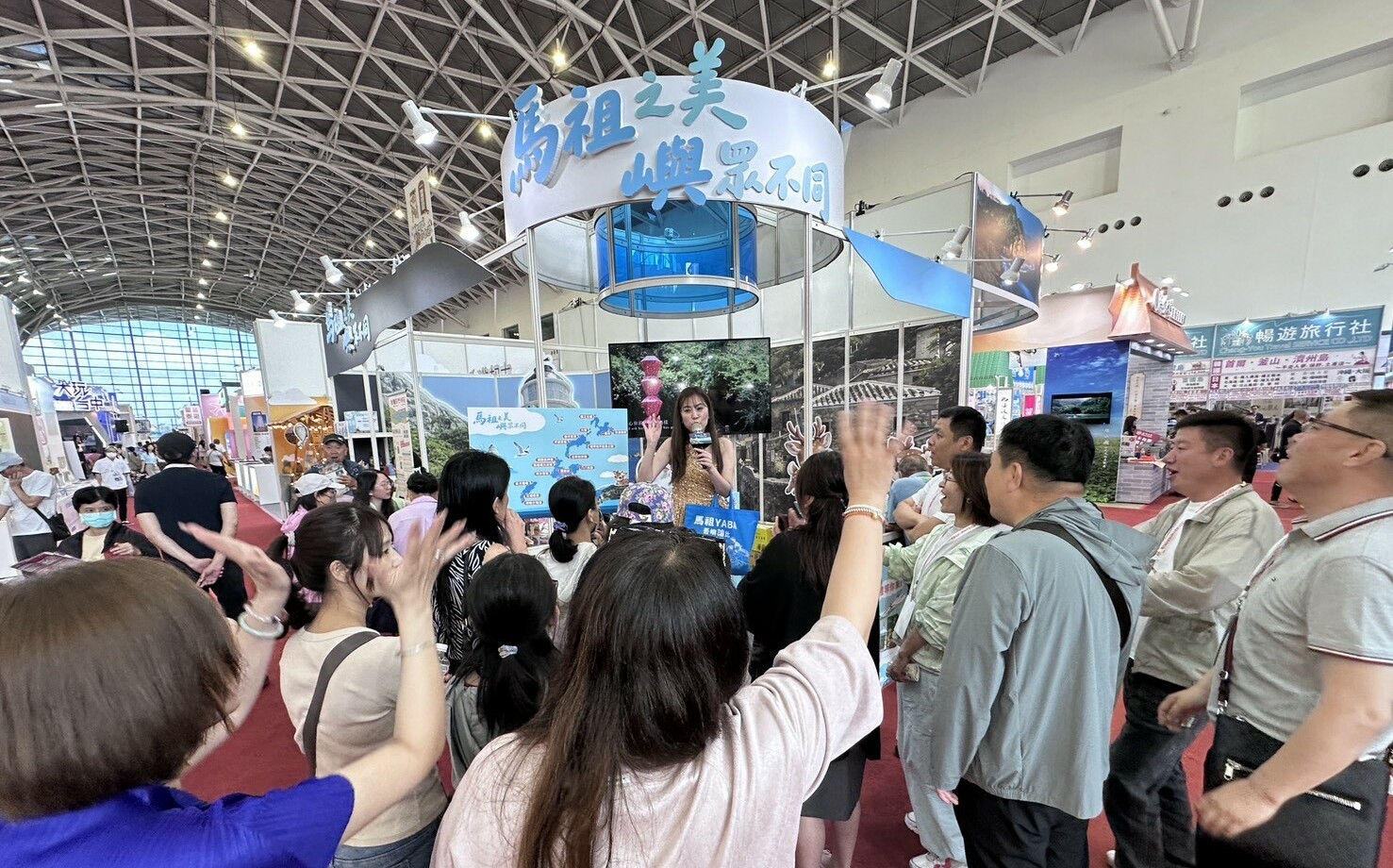 高馬航線助攻買氣 高雄國際旅展馬祖館業績破百萬