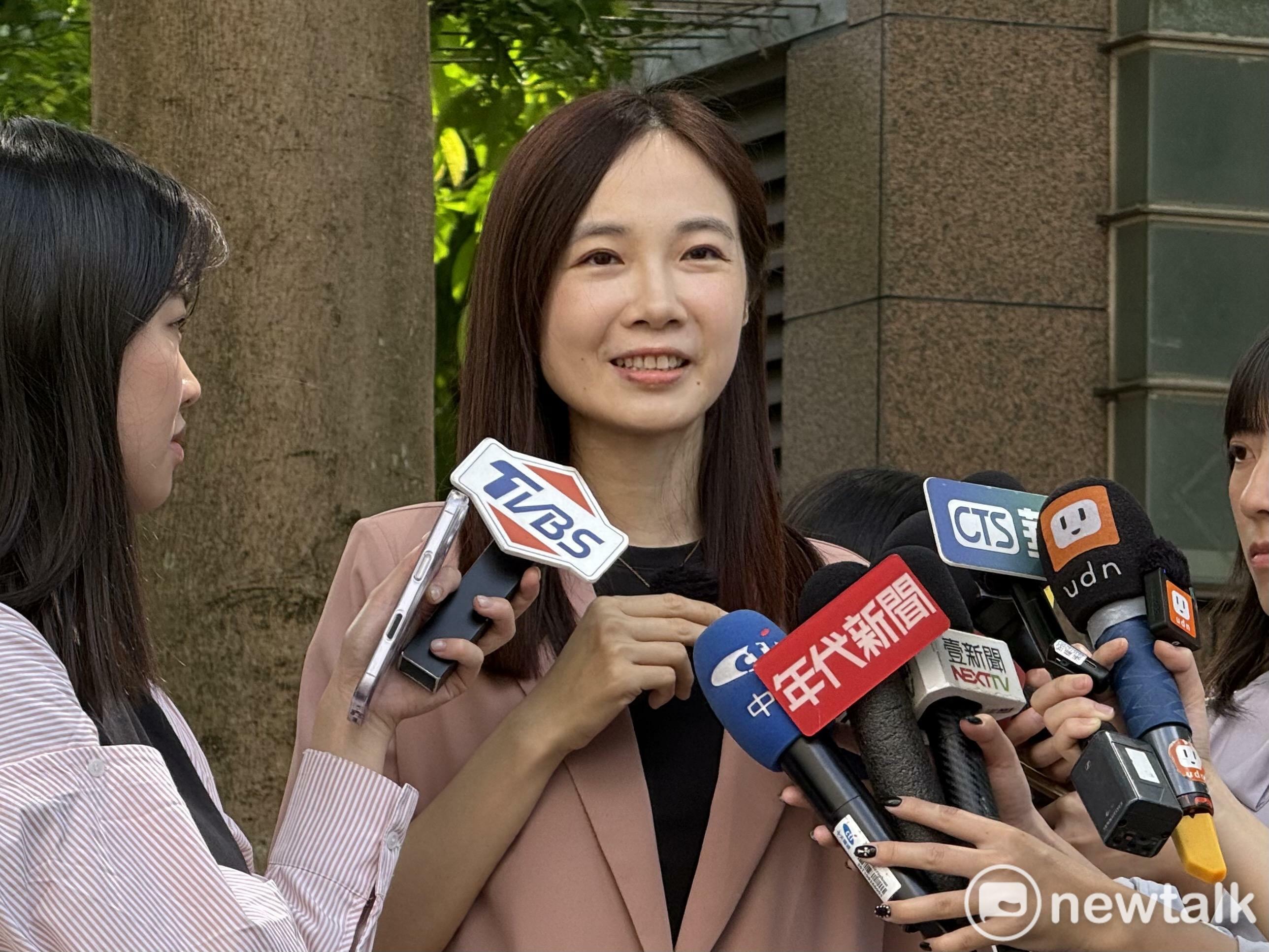  民眾黨前發言人楊寶楨宣布退出民眾黨。 圖：周煊惠 / 攝 